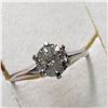 Image 2 : 14K WHITE GOLD DIAMOND (1.01CT) RING