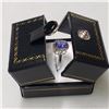 Image 3 : 14K WHITE GOLD TANZANITE (1.9CT) DIAMOND (0.15CT) RING