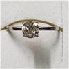 Image 1 : 14K WHITE GOLD DIAMOND (0.70CT) RING