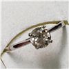 Image 2 : 14K WHITE GOLD DIAMOND (0.70CT) RING