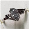 Image 2 : 14K WHITE GOLD  DIAMOND (1.14CT) RING
