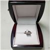 Image 3 : 14K WHITE GOLD  DIAMOND (1.14CT) RING