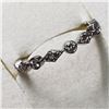 Image 2 : 10K WHITE GOLD  DIAMOND (0.23CT) RING