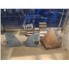 Image 2 : SELENITE, HIMALAYAN PINK SALT FIGURES, 2 BOOK ENDS