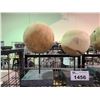 Image 2 : ASSORTED TEAK DECORATIVE SPHERES