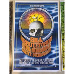 97.3 KBCO CONCERT POSTER SIGNED BY BILL KREUTZMANN