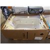 Image 1 : NEW LASCO BATHWARE WHIRLPOOL & SOAKING TUB HYDRO MASSAGE BATHTUB MODEL 7260421 (APPROX. H 22" L 60"