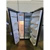 Image 3 : FRIGIDAIRE SIDE-BY-SIDE REFRIGERATOR MODEL FFHS2322MSGA (NEEDS NEW BULB ON FRIDGE SIDE)