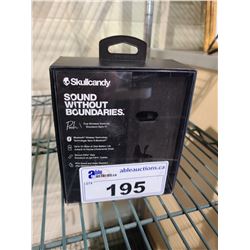 SKULLCANDY PUSH WIRELESS WATER RESISTANT EARBUDS WORKING CONDITION