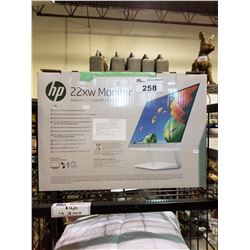 HP LED BACKLIT MONITOR 21.5" MODEL 22XW