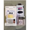 Image 1 : ALL NEW IHOME ZENERGY AROMA SPEAKER WITH LIGHTING, SATECHI WIRELESS CHARGER V2, & MARATHON TIMER
