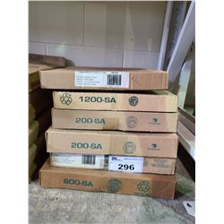 6 ASSORTED TOILET SEATS