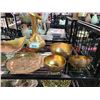 Image 2 : ASSORTED COPPER PLATES, BOWLS, &JUG