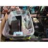 Image 2 : BIN OF ASSORTED COSTUME JEWELRY & DISHWARE