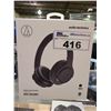 Image 1 : AUDIO-TECHNICA WIRELESS HEADPHONES ATH-SR30BT