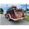 Image 2 : 1956 INTERNATIONAL 2WHDR, PUMPER, RED, GAS, MANUAL, VIN#R18561075C, TMU *MUST TOW, BRAKES NEED
