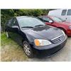Image 3 : 2003 HONDA CIVIC SPORT, BLACK, 4DRSD, GAS, AUTOMATIC, VIN#2HGES168X3H927625, 181,819KMS, *REBUILT*