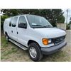 Image 2 : 2007 FORD E250 SUPERDUTY, VAN, WHITE, GAS, AUTOMATIC, VIN#1FTNE24W67DB05209, 143,867KMS,