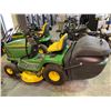 Image 1 : JOHN DEERE TWIN TOUCH AUTOMATIC 16HPV-TWIN LTR 166 RIDE ON LAWNMOWER (WORKING ORDER)