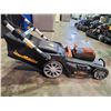 Image 2 : LAWNMASTER 19" ELECTRIC LAWN MOWER MISSING BATTERY & MAY NEED REPAIR AND/OR MISSING PARTS