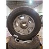 Image 2 : 4 FIRESTONE DESTINATION LE2 265/65R17 WITH GM RIMS