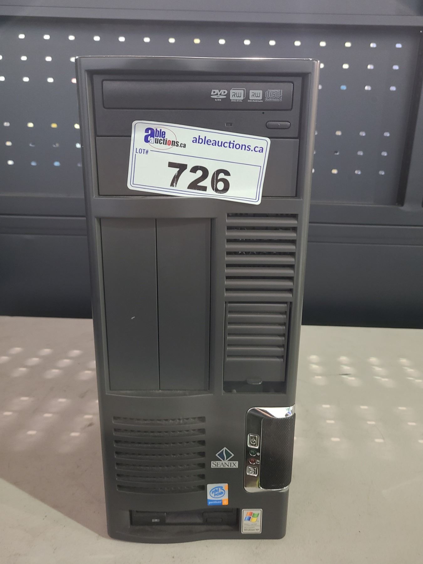 Seanix Computer SEANIX COMPUTER TOWER NO HARD DRIVE - Able Auctions