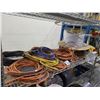 Image 1 : ASSORTED EXTENSION CORDS & SPOOL