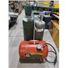 Image 2 : BIN OF CANISTERSM 5 GALLON AIR TANK, & STEP LADDER