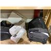 Image 2 : SOUND BAR, STEREO, SEWING MACHINE, CLOCK, ASSORTED CDS, & MORE