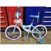 Image 1 : FROZEN CHILD BIKE WITH HELEMT