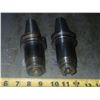 Image 1 : (2) BT40 Ridged Tap Holders