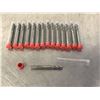 Image 1 : (15) 1/4" SOLID CARBIDE END MILL