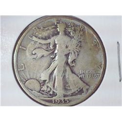 1935-S Walking Liberty Half Dollar