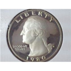 1980-S Washington Quarter Proof