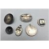 Image 3 : Group of Vintage Pendants, Pins and Buttons