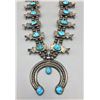 Image 1 : Vintage Box Bow Squash Blossom Necklace