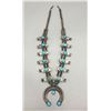Image 2 : Vintage Box Bow Squash Blossom Necklace