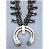Image 9 : Vintage Box Bow Squash Blossom Necklace
