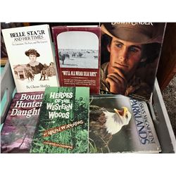 Group of 30 Hardback Western Themed Books