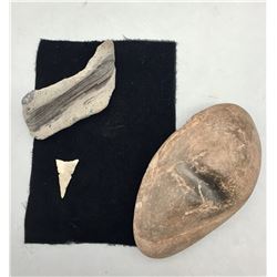 Fine Arrowhead and Two Shaft Straighteners.