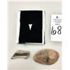 Image 9 : Fine Arrowhead and Two Shaft Straighteners.