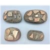 Image 1 : 4 Prehistoric Manos Decorated with Pot Sherds