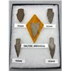Image 3 : Two Frames of Prehistoric Points
