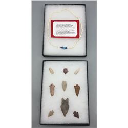 Prehistoric Arrowheads and Trade Beads