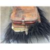 Image 8 : Buffalo Hide and Beaded Saddle Bags