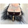 Image 9 : Buffalo Hide and Beaded Saddle Bags