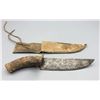 Image 1 : Handmade Antler Handle Knife