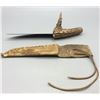 Image 6 : Handmade Antler Handle Knife