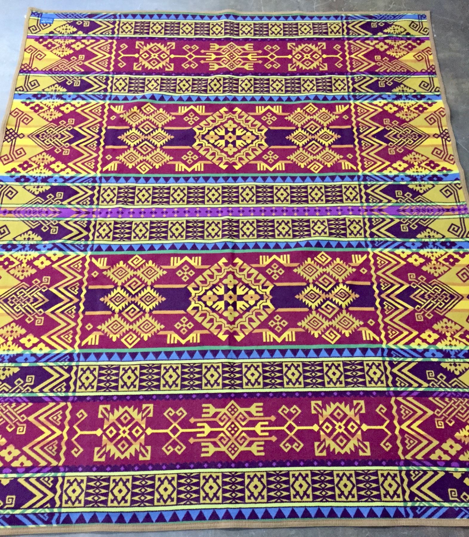 Busy Pattern Pendleton Blanket