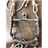 Image 19 : Fancy Rawhide Braided Bridle With JWP Spade Bit